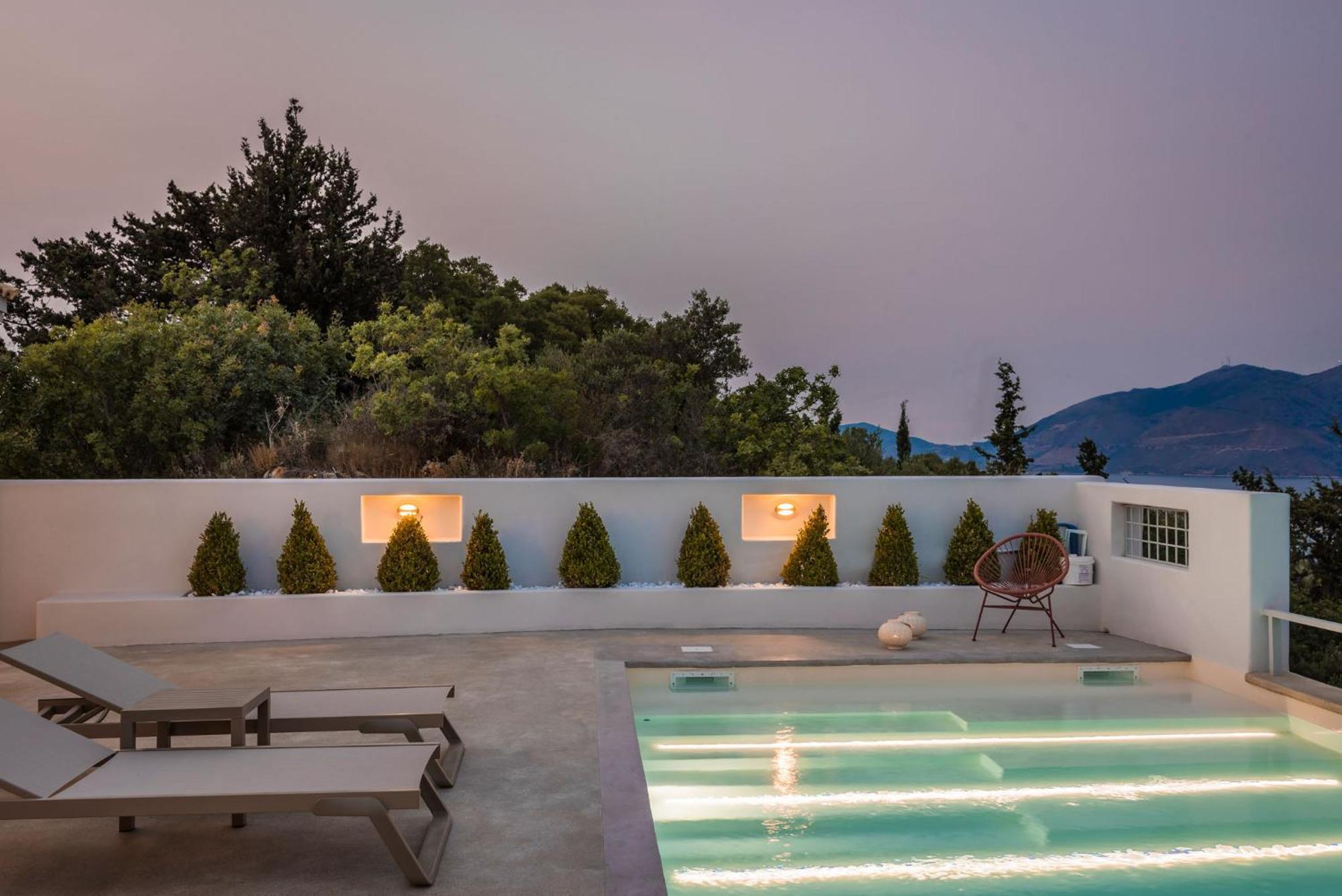 Villa Mirto - Iris Sunset Villas Lépedha Екстериор снимка