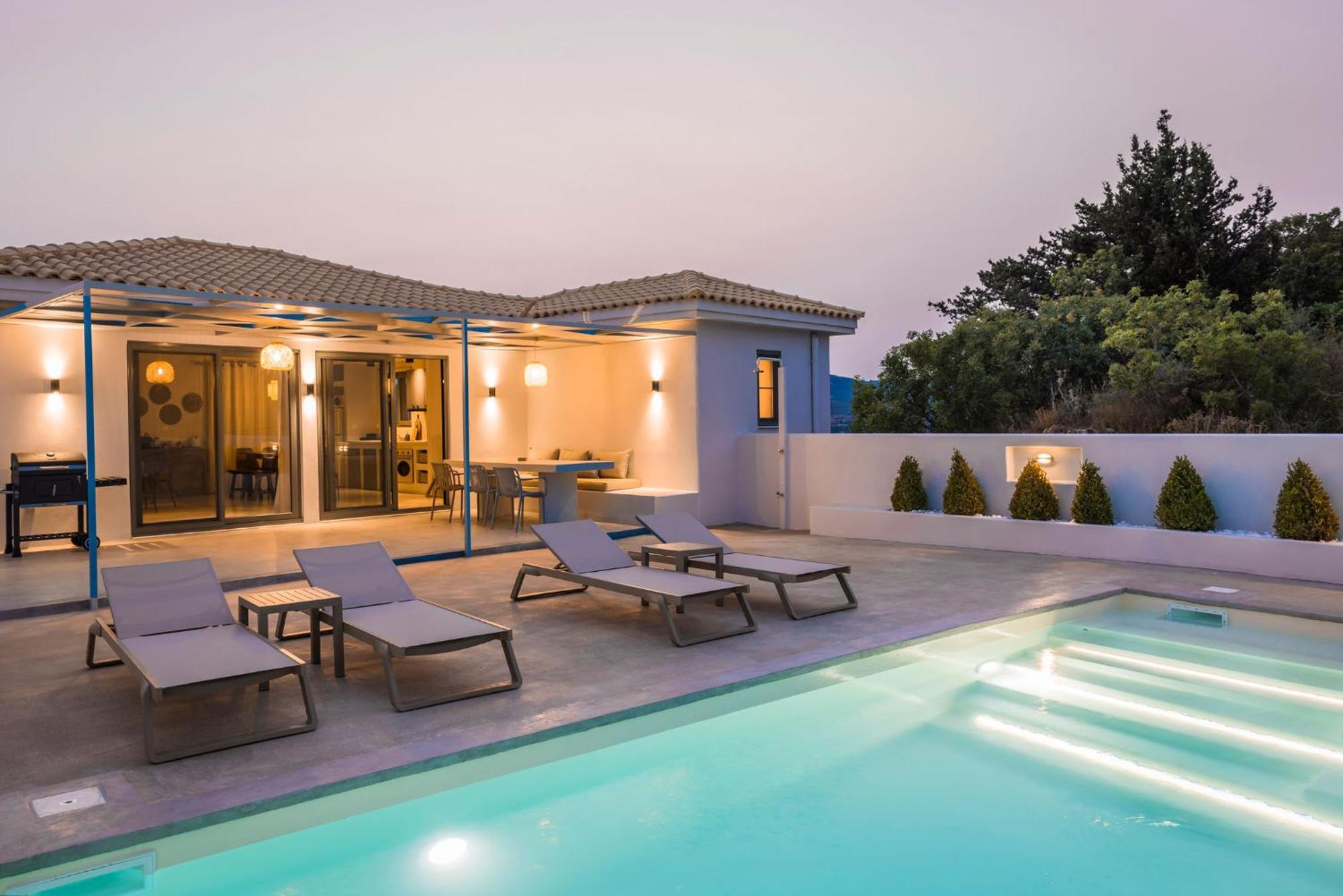 Villa Mirto - Iris Sunset Villas Lépedha Екстериор снимка