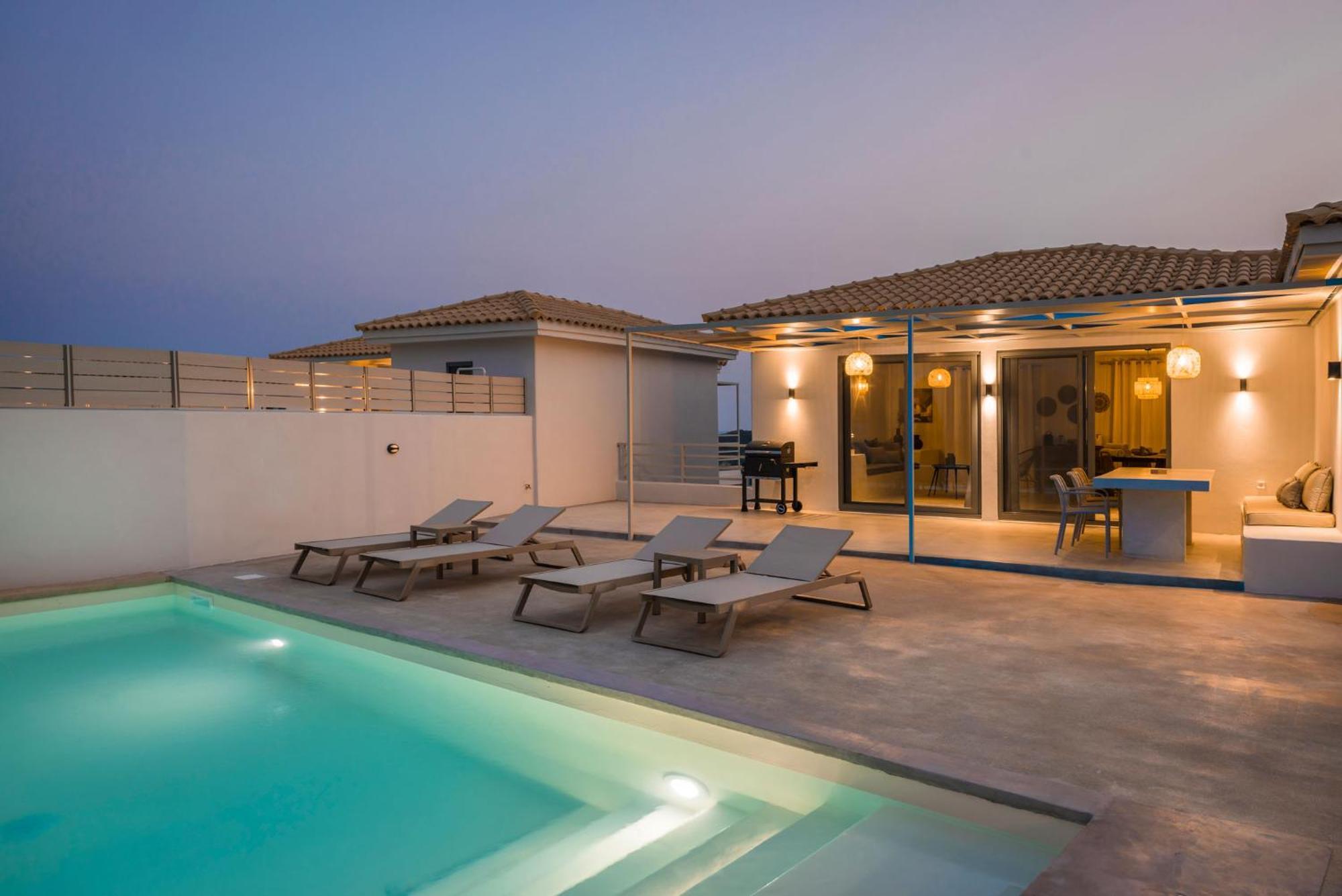 Villa Mirto - Iris Sunset Villas Lépedha Екстериор снимка